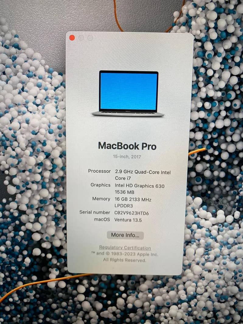 MacBook pro 2017 ,, i7 1