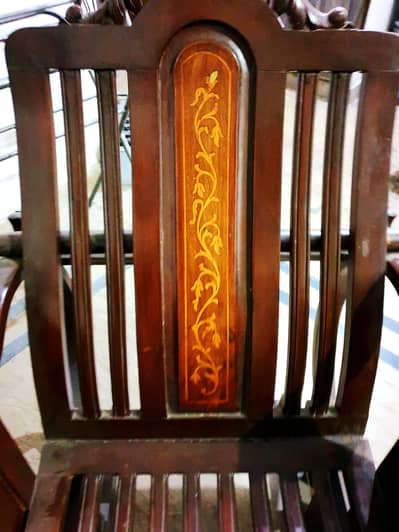 Original Sheesham Wooden Rocking Chair