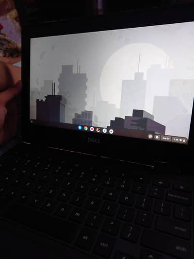 Nice chromebook dell company playing free fire easily and daily perfor