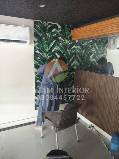 Wall paper wall sheet imported Wall paper Glass paper