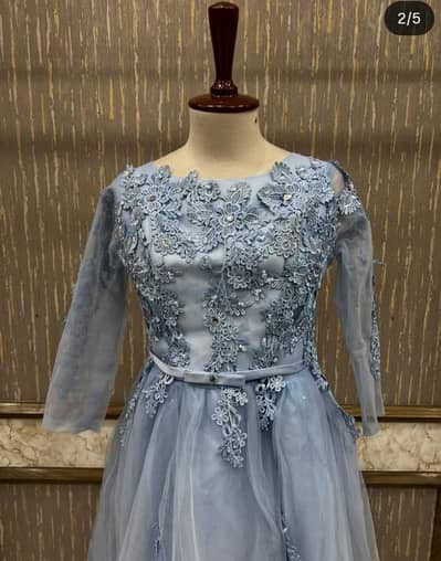 fancy frock , worn by once like new