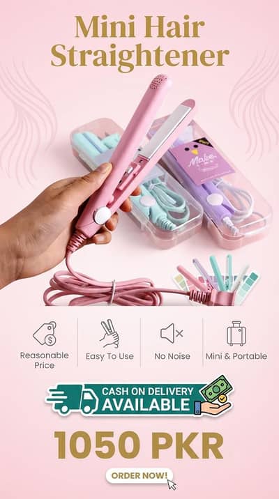 MINI HAIR STRAIGHTENER