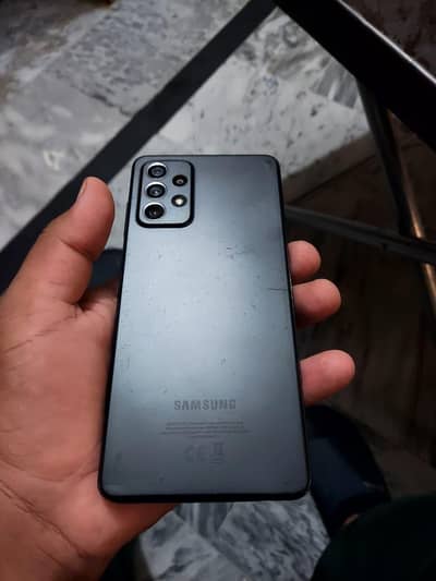 Samsung A72 8GB 128GB Screen Main Halka Sa Shade hai Baqi 100% OK