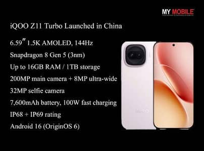 Iqoo Z11 Turbo 16/512