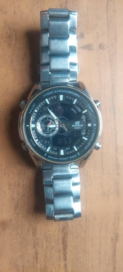 casio (edifice) analog + digital