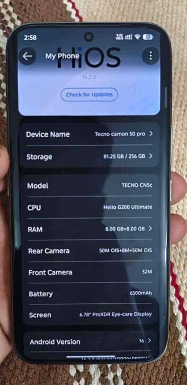 Tecno Other Model 6