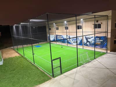 Artificial grass turf, All sports flooring, All sports net,