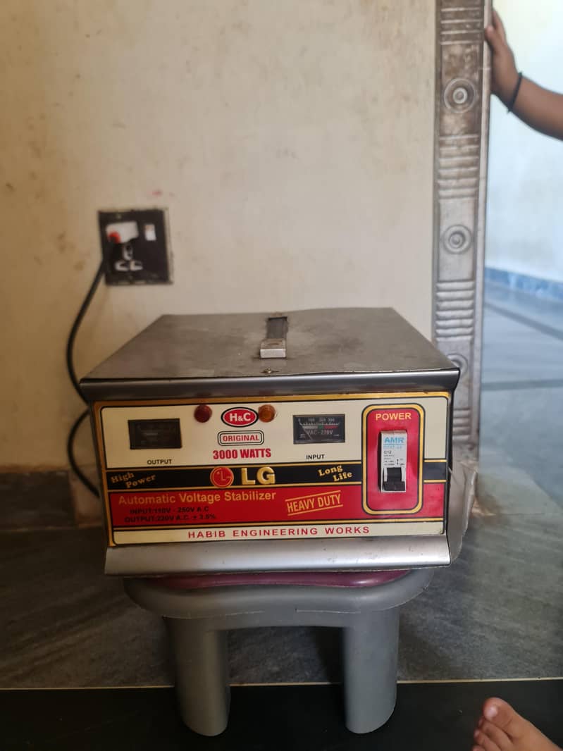 Automatic voltage stabilizer 1