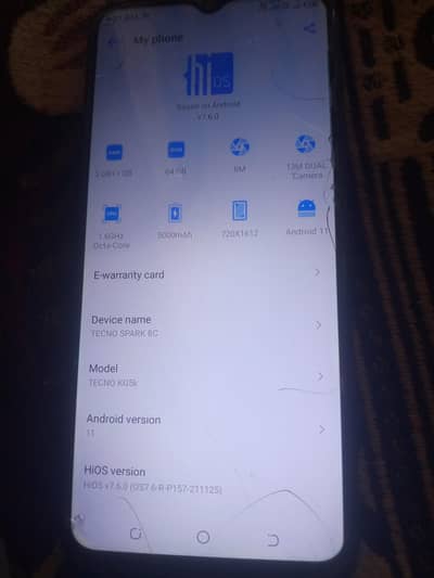 Tecno spark 8c 4 64