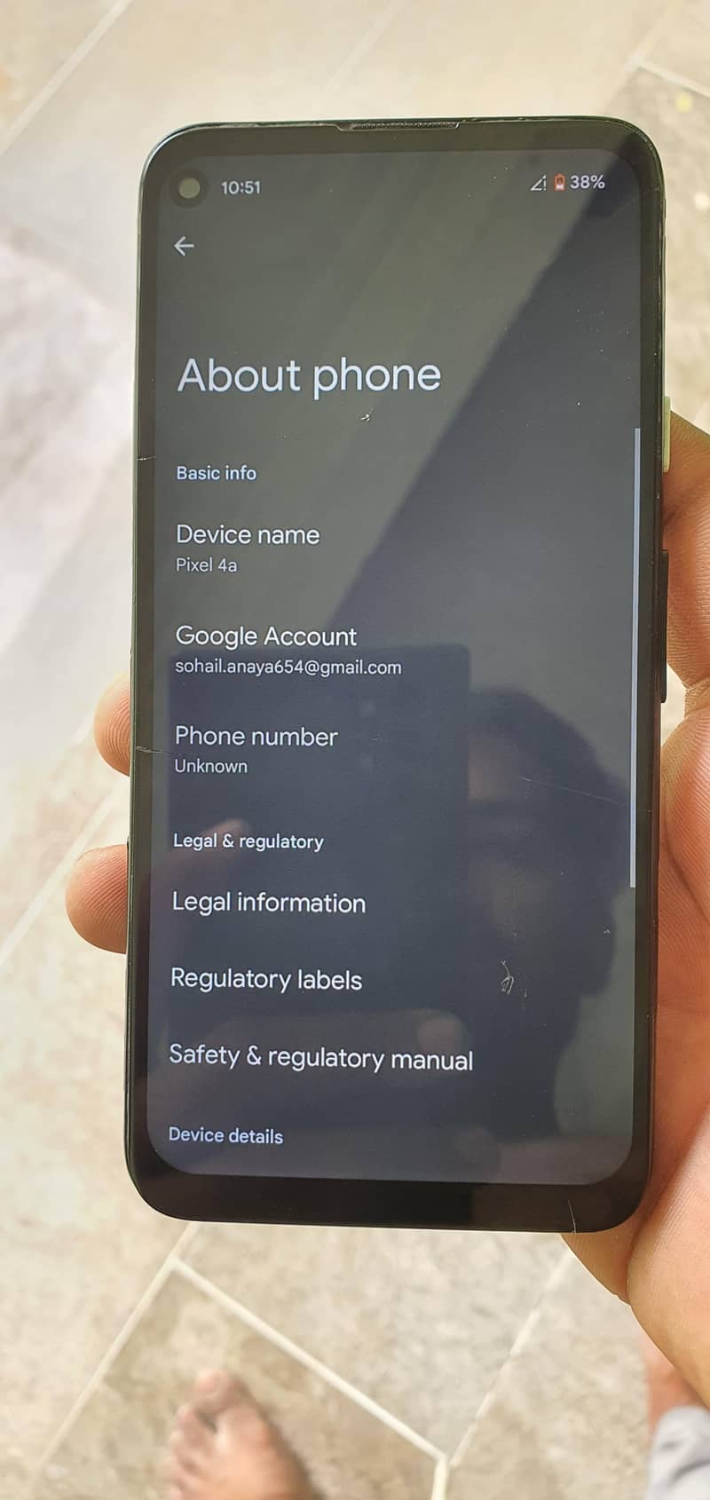 Google Pixel 4a 5