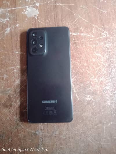 Samsung Mobile A33 5G non pta bhar sy ahya ta no open box sath ha