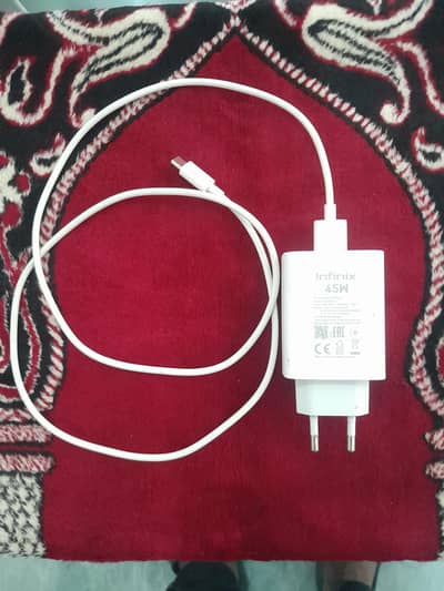 Infinix 45W Charger Just 45days Used