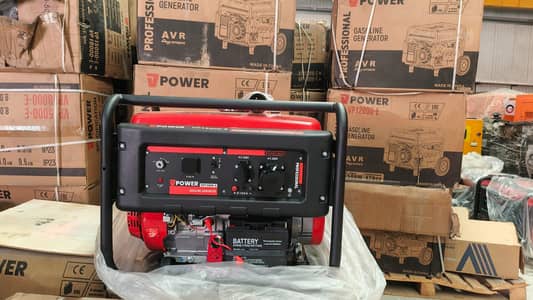 6KWA | 9KVA | 8KWA Generator Vpower Petrol + Gas Generator Low Coast