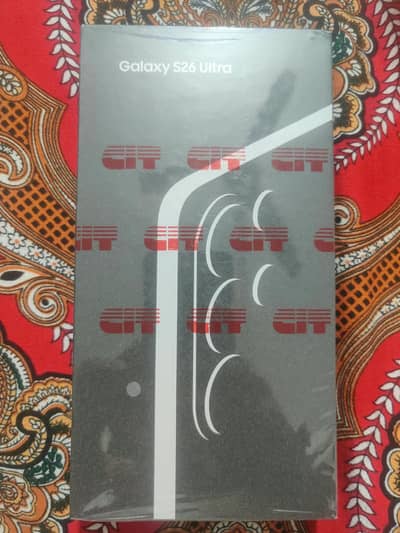 Samsung Galaxy S26 Ultra 12gb /256 PTA Approved Box pack