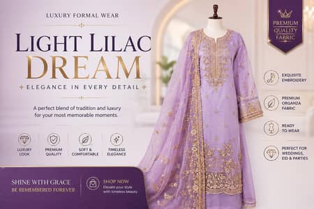Light Lilac Dream – Luxury Formal Wear