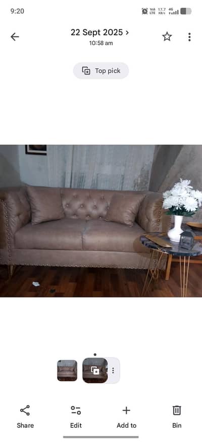 2 seater sofa