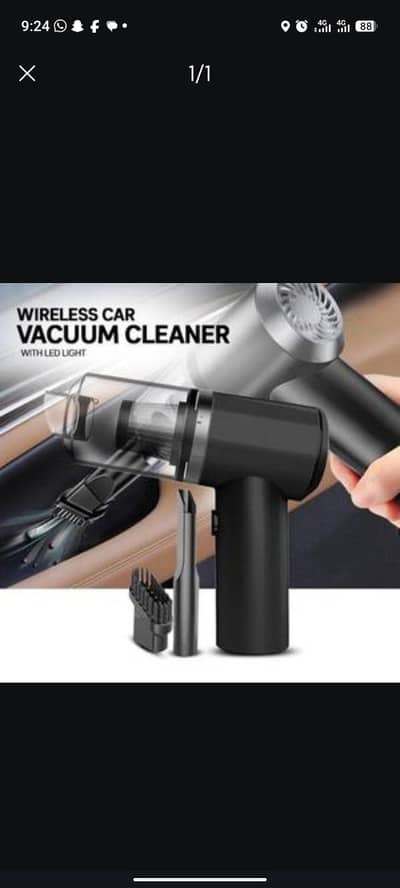 3 in 1 vacuum cleaner multifunctional rechargeable