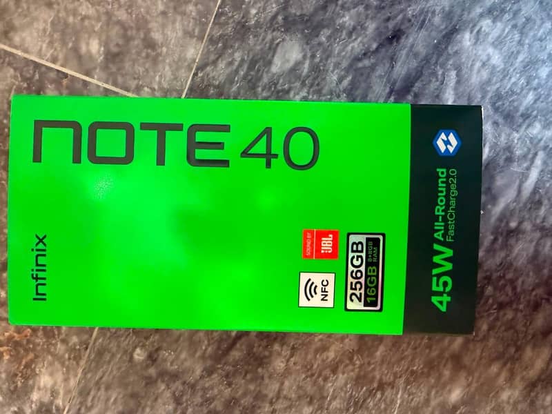 Infinix Note 40 0