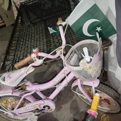 kids imported pink bicycle Ghar main jaga nai Hy is leay sell karni hy
