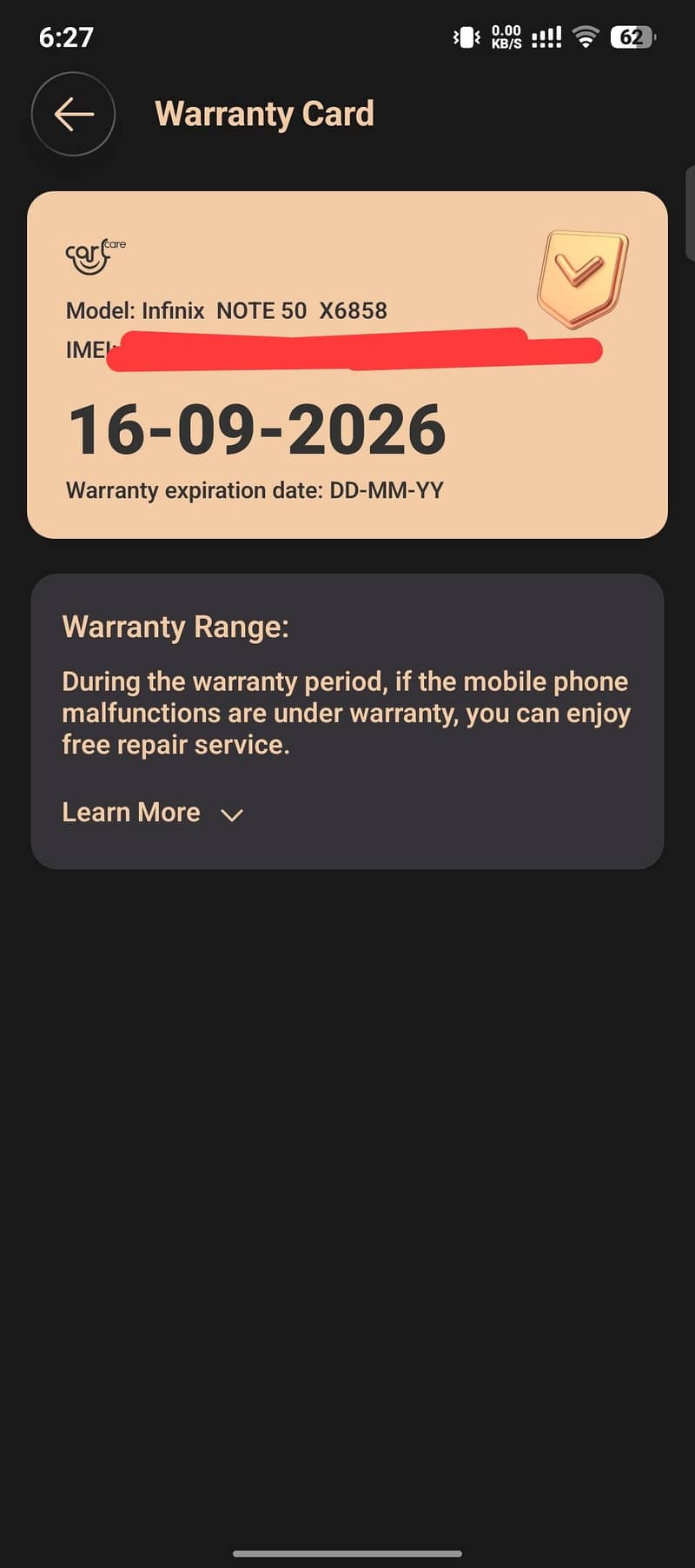 infinix note 50 5