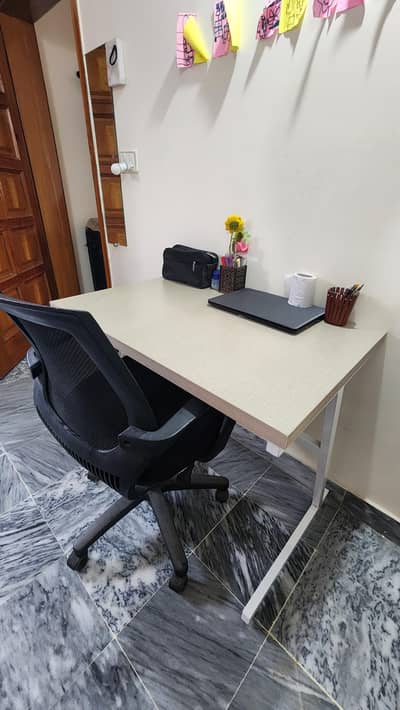 Office / Study Tables & Comfortable Chairs (Single Piece or Bulk)