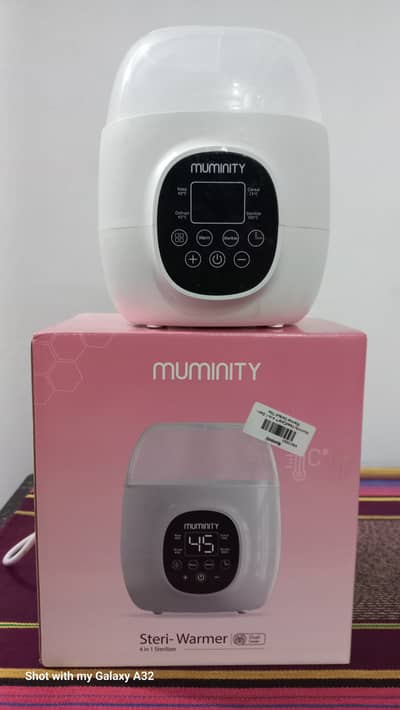 Baby Bottle Warmer + Sterilizer Machine (4 in 1) - Muminity Brand