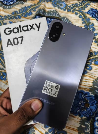 samsung a07 6/128 1 day used read full ad