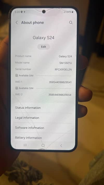 Samsung Mobile S24