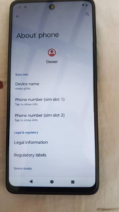 Motorola Moto G04s
