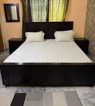 Locally assembled, used, very neat without mattress
