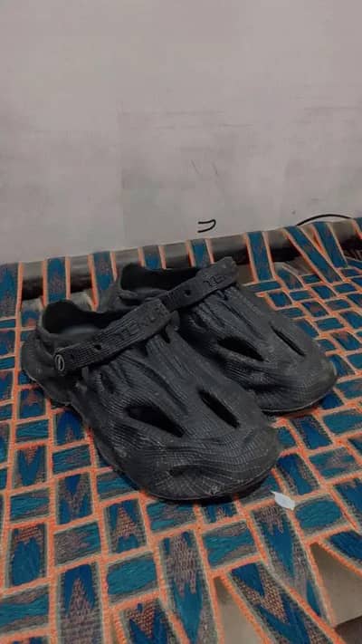 TENURE black crocs