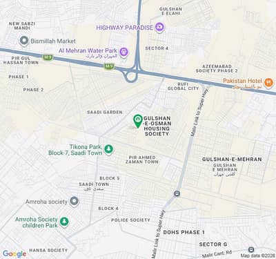 plot for sale , leased , block 1, Pir ahmed zaman town