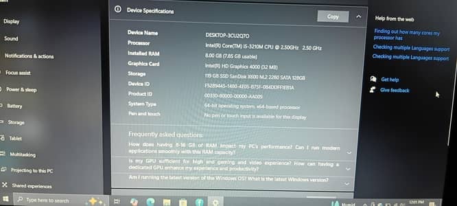 Lenovo Laptop For Sale
