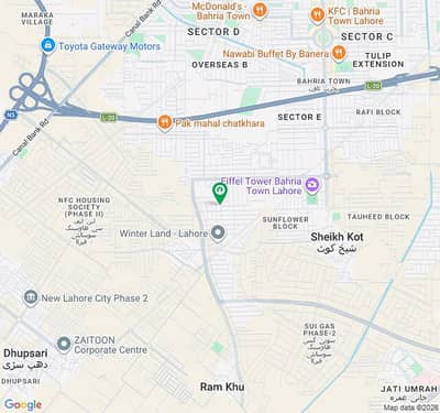 10 Marla Commercial Plot Is Available For Sale In Bahria Town Tauheed Block Lahore