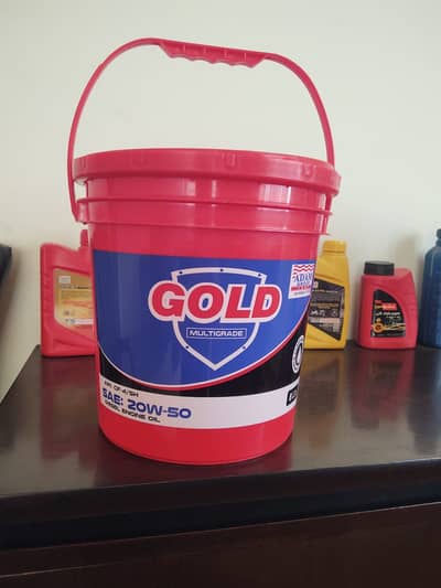 Adam Gold 20W50 Bucket