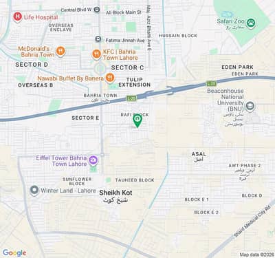 5 Marla Plot Jinnah Block Facing Park Hot Location Bahria Town Lahore