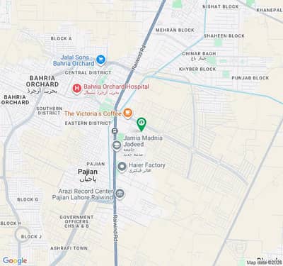 5 Marla Commercial Plot G2 Block Near Round About Phase 4 Bahria Orchard