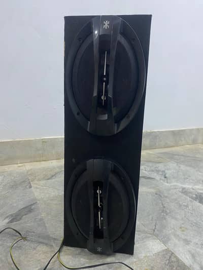 8 inch 2 speaker with tueture new brand xplod 1200 w