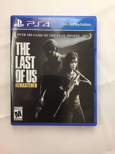 Last of Us Part 1 Ps4 Disc