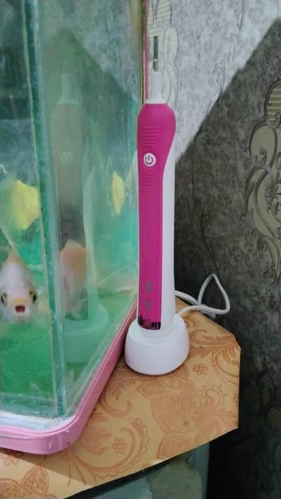 braun oral b electric toothbrush machine with charger