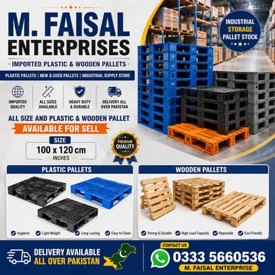 Plastic Pallets l Industrial Heavy Duty Pallets l Wooden Pellets Sale