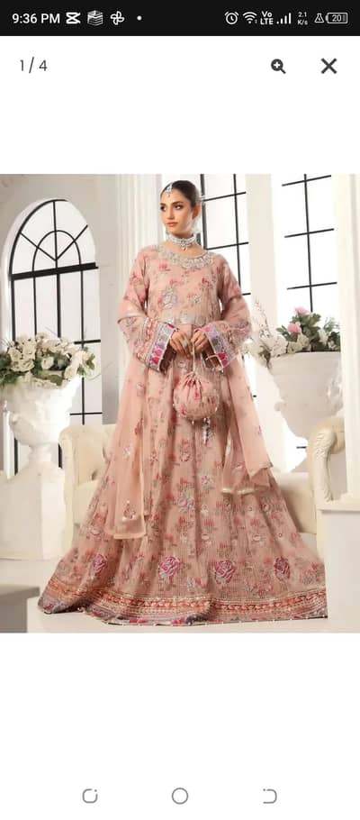 Mushq brand bridal maxi