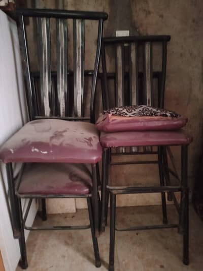 iron chairs