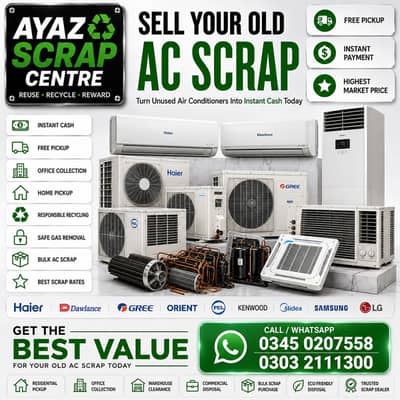Used AC | Inverter AC | Second Hand AC | Dead AC | AC Scrap | Old AC
