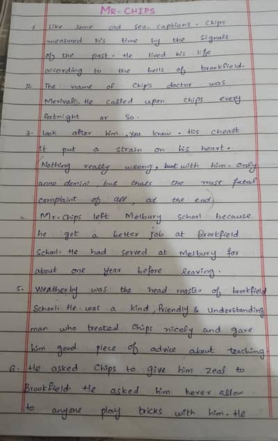Assignment writing -English Urdu