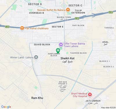 Johar Block 10 Marla No Transfer Fee Plot Open Form Bahria Town Lahore