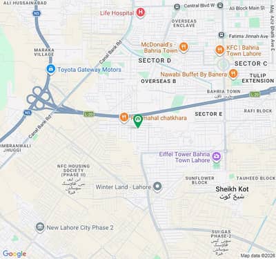 Talah Block 5 Marla Commercial For Sale Hot Location Bahria Town Lahore