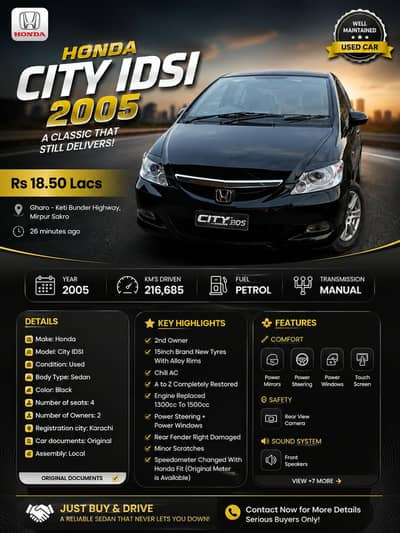 Honda City IDSI 2005