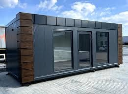 Office Container | prefab container | MOVABLE CABINS | security cabin 10