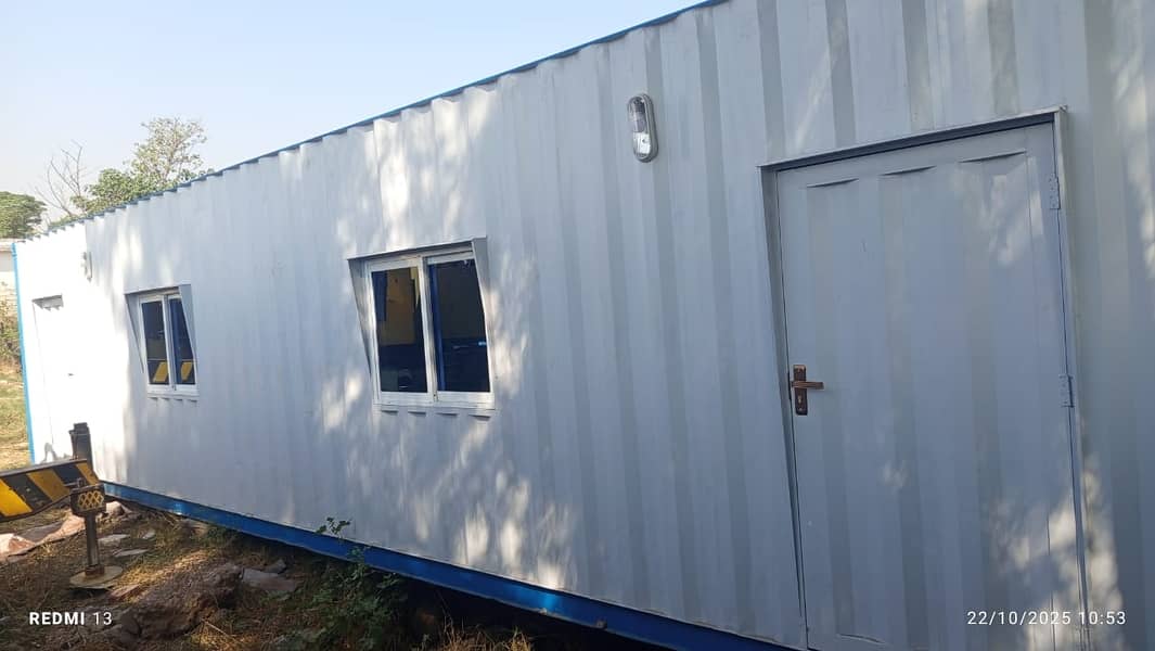 Office Container | prefab container | MOVABLE CABINS | security cabin 15